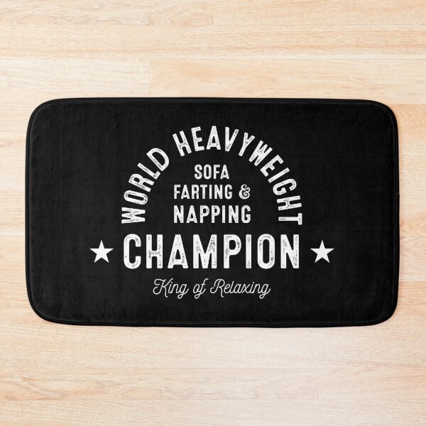 Item preview, World Heavyweight Couch Farting and Napping Champion designed and sold by johnnyp1975.