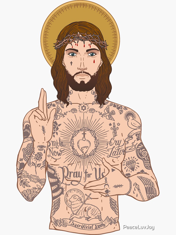 Jesus Christ tattoo by Lena Art | Photo 22173