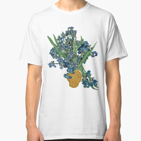 Van Gogh Iris Grunge Classic T-Shirt