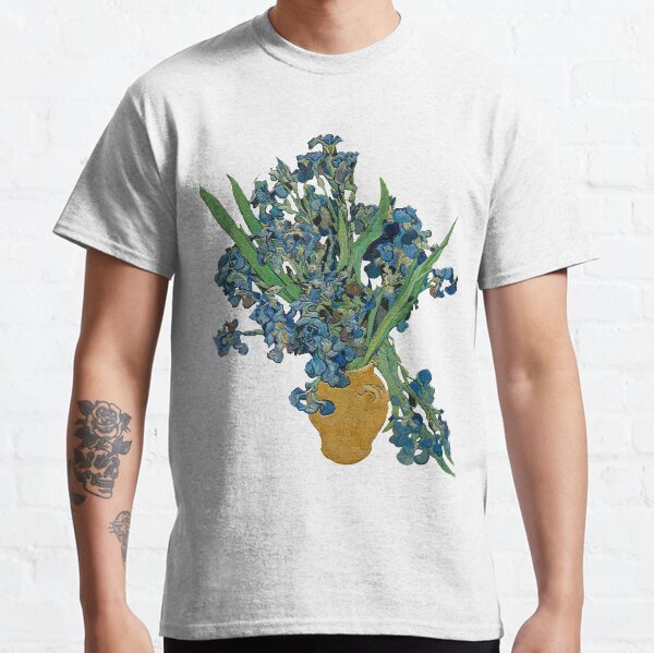 Van Gogh Iris Grunge T-shirt classique