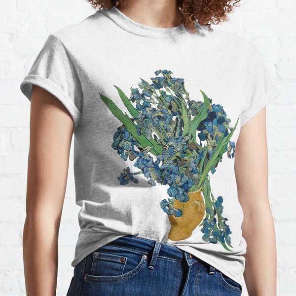 Van Gogh Iris Grunge Classic T-Shirt