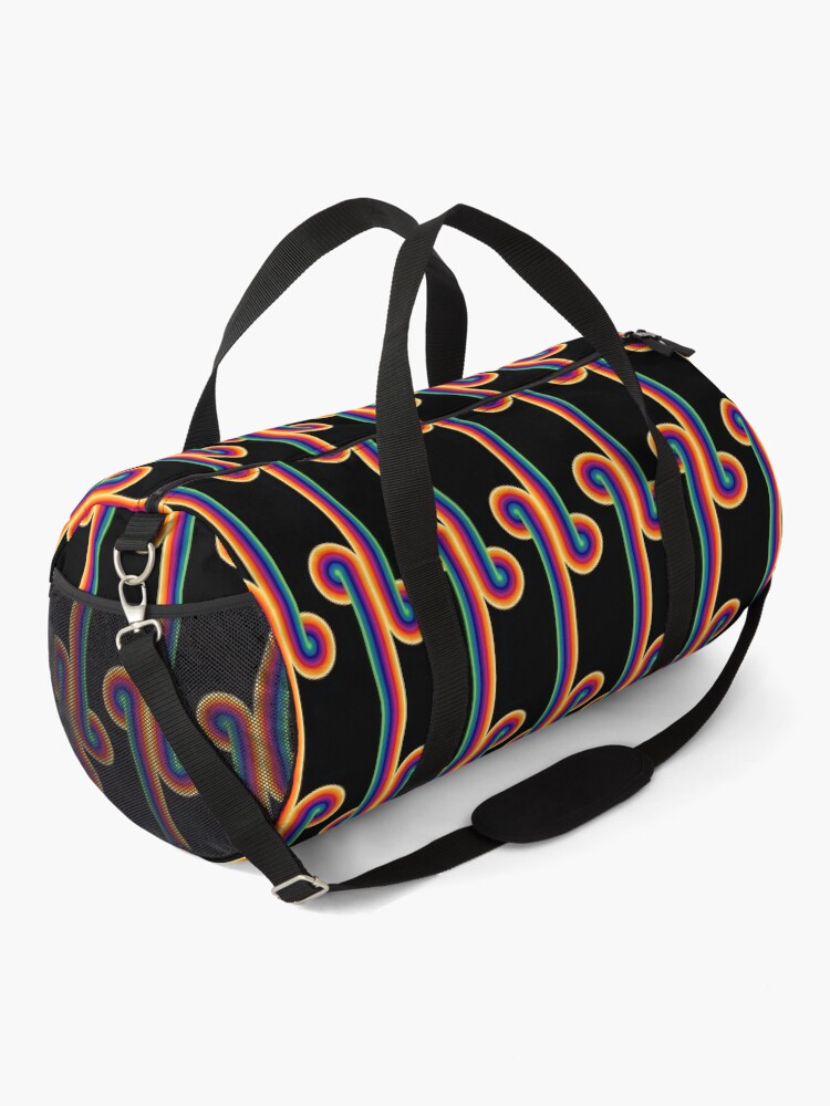 Disover Retro Ball Patterns Duffel Bag