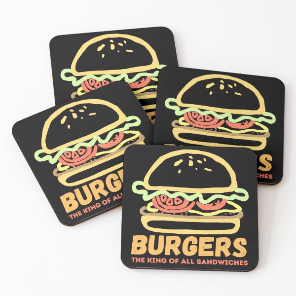 Item preview, Burgers - The king of all sandwiches - Burger Battle Royale designed and sold by WBP Mart.