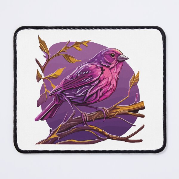 Item preview, Purple Skies with a Purple Finch designed and sold by Vector-nook.