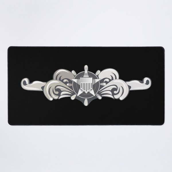 Item preview, USCG - Cutterman Badge - Enlisted - Silver wo Txt designed and sold by Military Insignia Products.