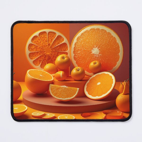 Item preview, Oranges on top oranges background tone fruit Pro photography designed and sold by jetaiart.