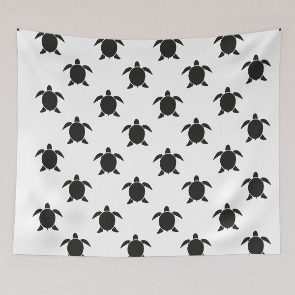 Item preview, black sea turtles designed and sold by andrew JOHNSEN.