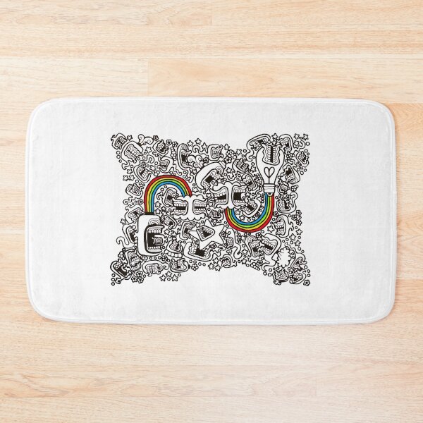 Item preview, Double Rainbow Doodle designed and sold by Gioco Roesch.