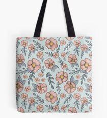 Lil' Pinky Florals Tote Bag
