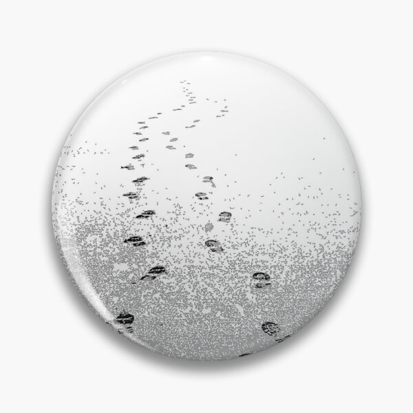 Item preview, Footprints in the sand heading towards kight designed and sold by Nick Pautrat.