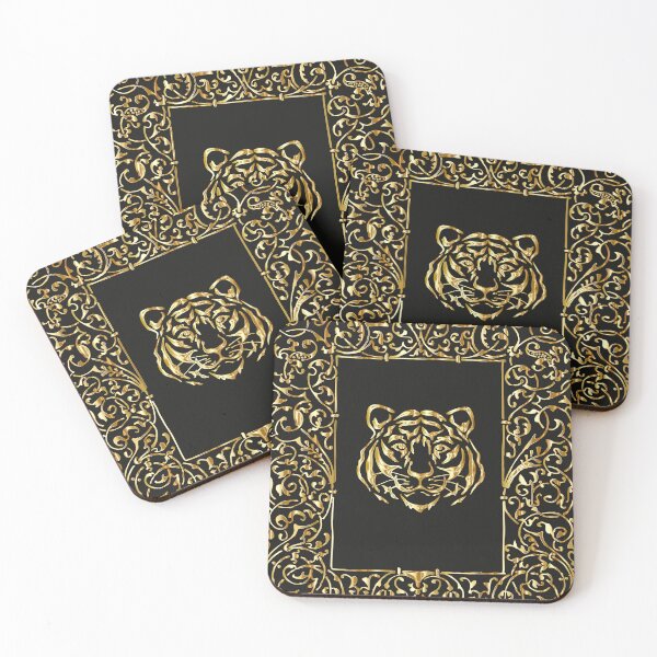 Item preview, Golden tiger head; 13 pro max iPhone case designed and sold by BeskrajemM.