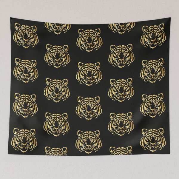 Item preview, Golden tiger head; 13 pro max iPhone case designed and sold by Micovic.