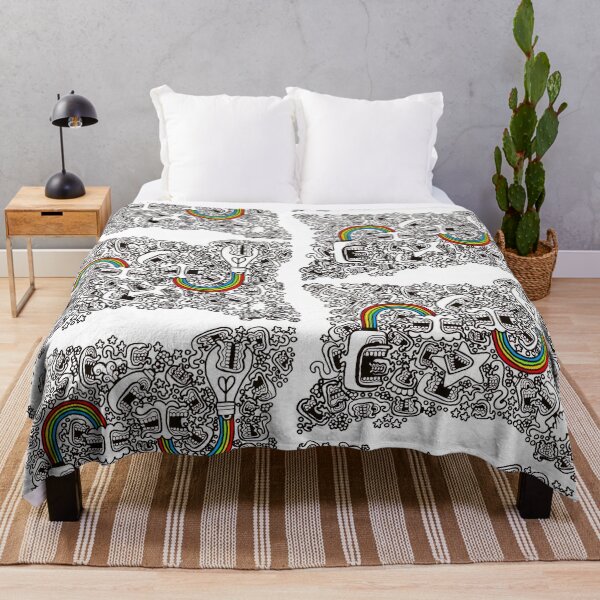 Item preview, Double Rainbow Doodle designed and sold by Gioco Roesch.