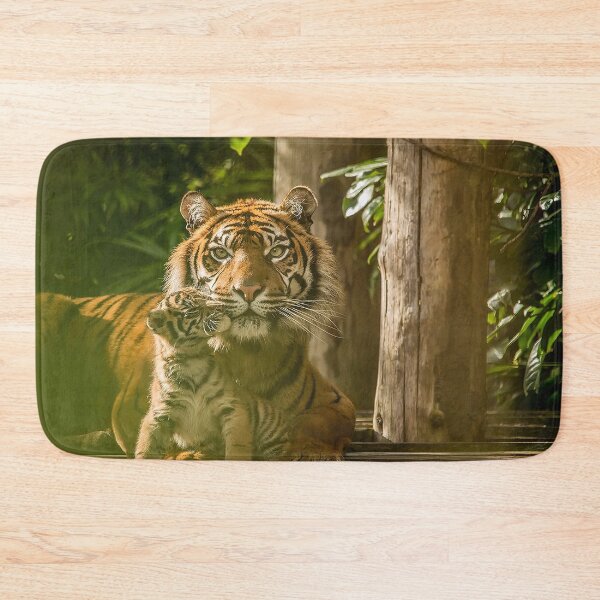 Item preview, Sumatran Tiger With Cub Kissing  designed and sold by Darren Wilkes.
