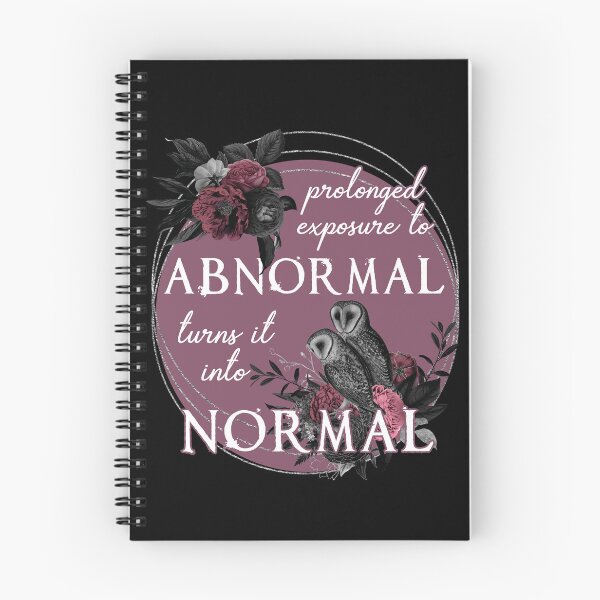 Item preview, prolonged exposure to abnormal turns it into normal designed and sold by themoniae.