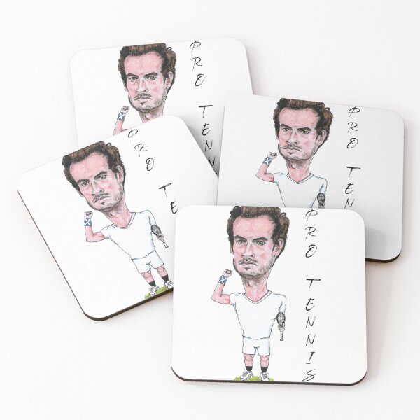 Item preview, Andy Murray Pro Tennis caricature designed and sold by dizzycatbiz.