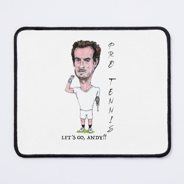 Item preview, Andy Murray Pro Tennis caricature designed and sold by dizzycatbiz.