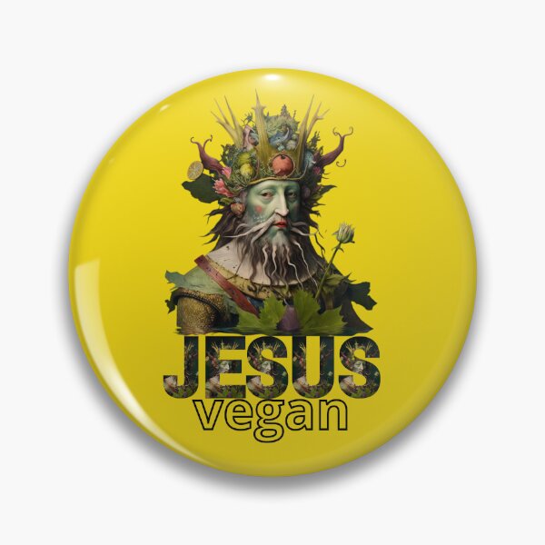 Item preview, Jesus vegan sarcastic humor designed and sold by GorinART.