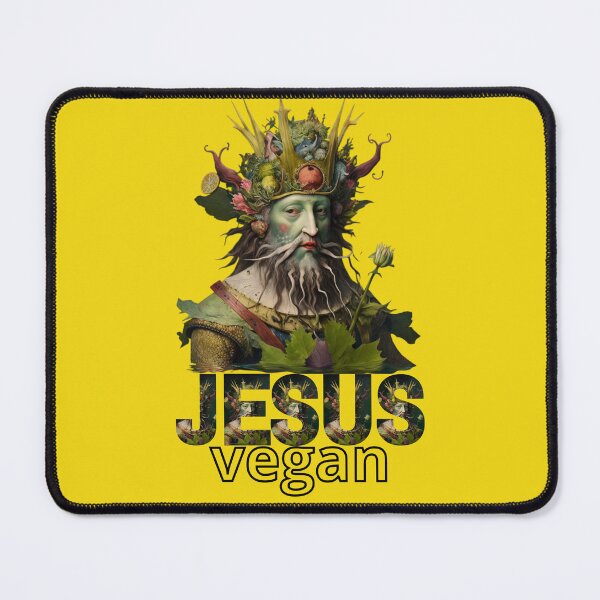 Item preview, Jesus vegan sarcastic humor designed and sold by GorinART.