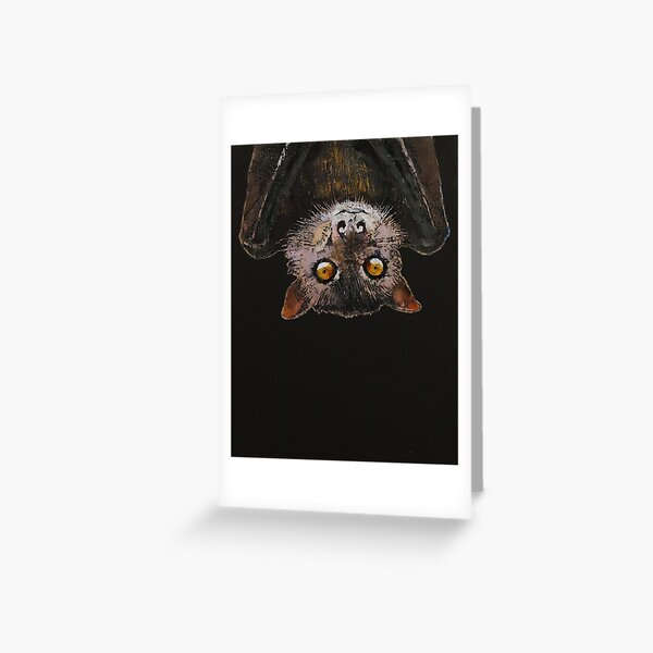 Bat Greeting Cards for Sale