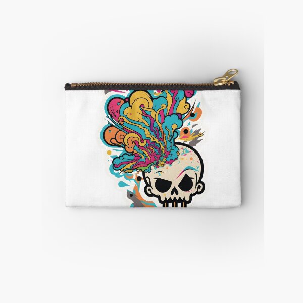Item preview, Skull Mindblowing Sticker designed and sold by lkzart.