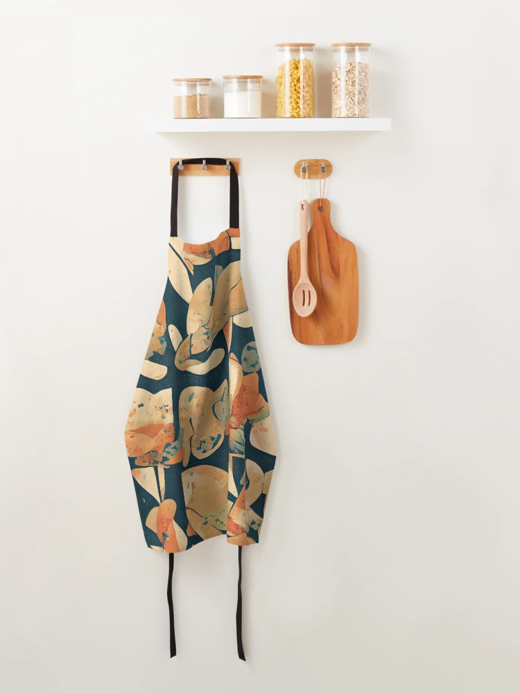 Thumbnail 4 of 6, Apron, Modern Abstract Pattern designed and sold by FireScreen.