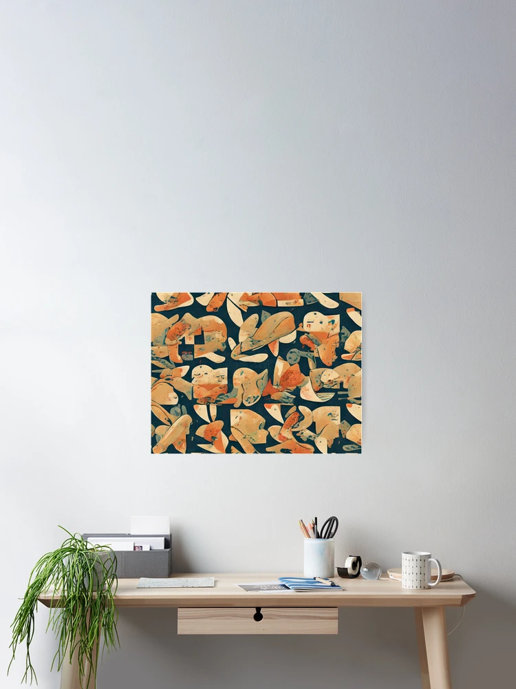 Thumbnail 2 of 3, Poster, Modern Abstract Pattern designed and sold by FireScreen.