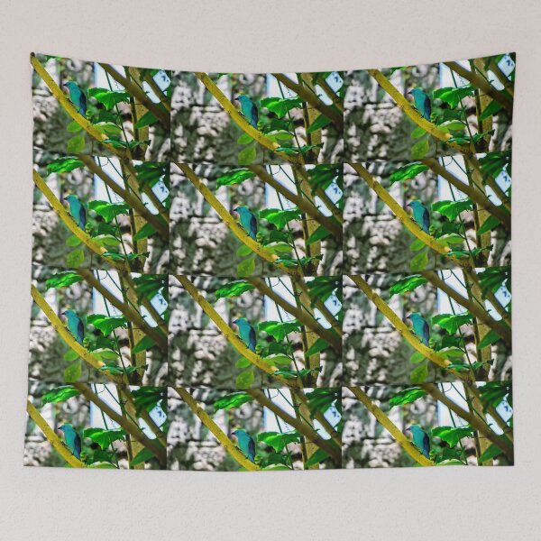 Item preview, Blue-Grey Tanagers Are A Welcome Sight designed and sold by alabca.