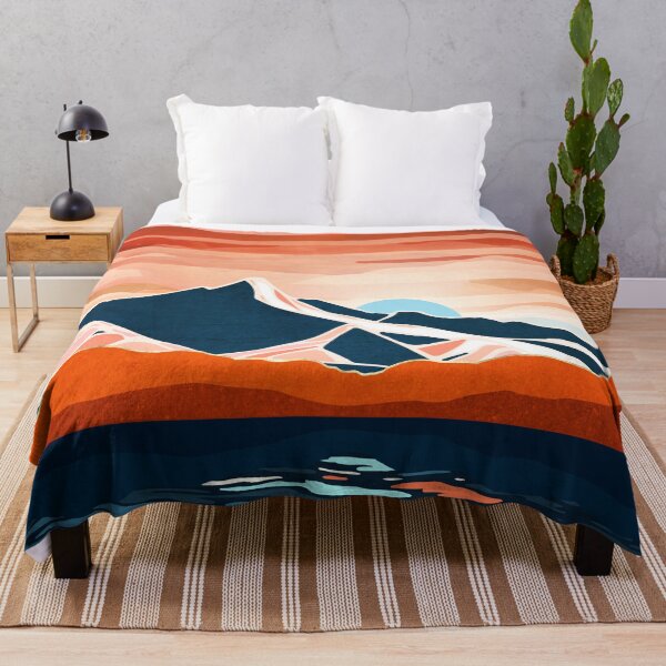 Item preview, Retro Ocean Sunset designed and sold by spacefrogdesign.