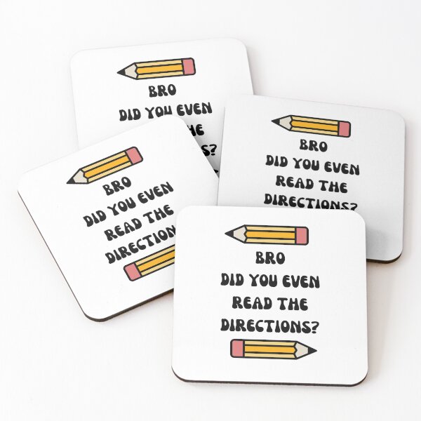Item preview, Bro Did You Even Read The Directions designed and sold by TheSunshineLife.