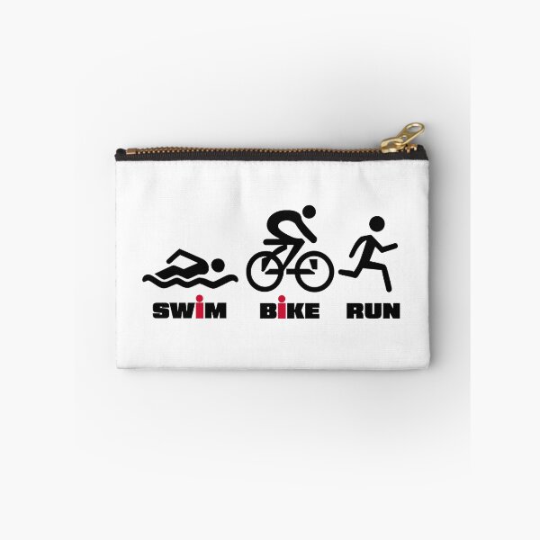 Item preview, Swim bike run triathlon design designed and sold by ObviousArts.