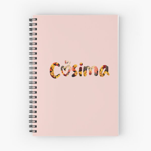 Item preview, Floral Cosima Name : Cosima Name With Flowers  designed and sold by ABCDEmily ©.
