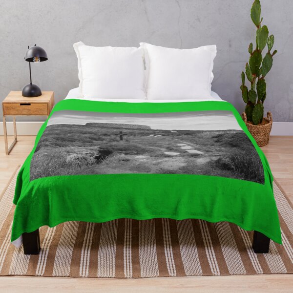 Item preview, Grianan of aileach ringfort Donegal Ireland black and white designed and sold by eddiebarronshop.