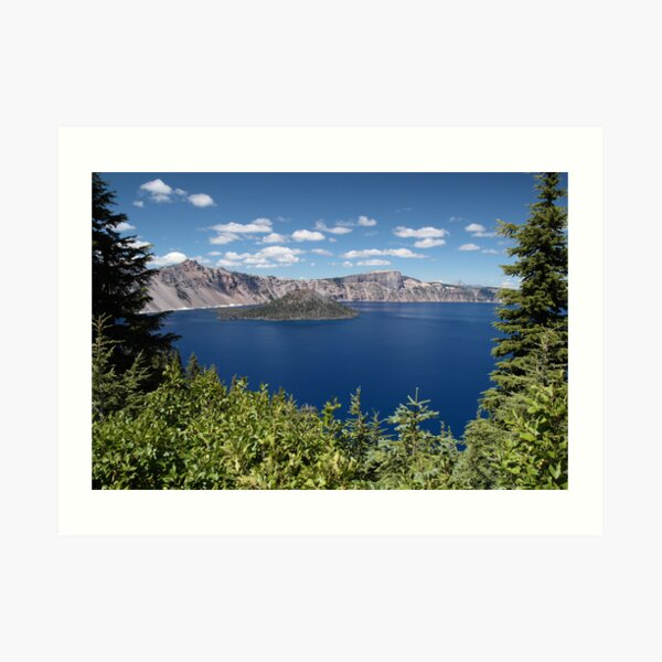 Crater Lake Art Print