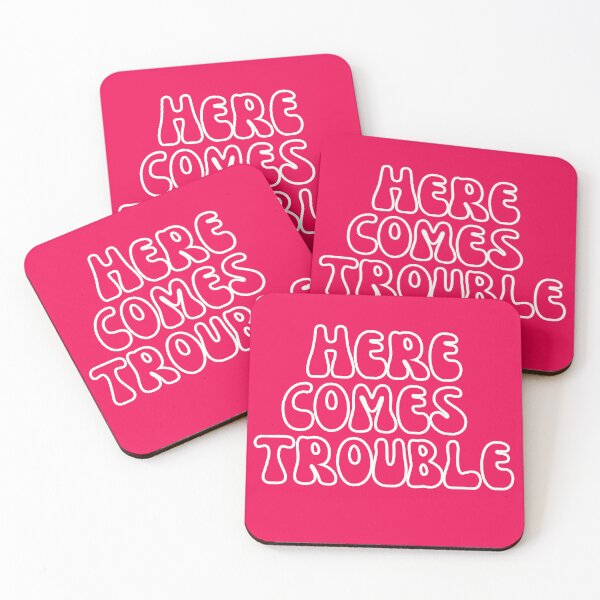 Item preview, Here Comes Trouble 70's style designed and sold by ootzie.