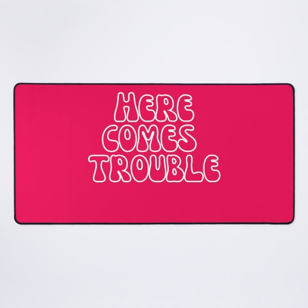 Item preview, Here Comes Trouble 70's style designed and sold by ootzie.