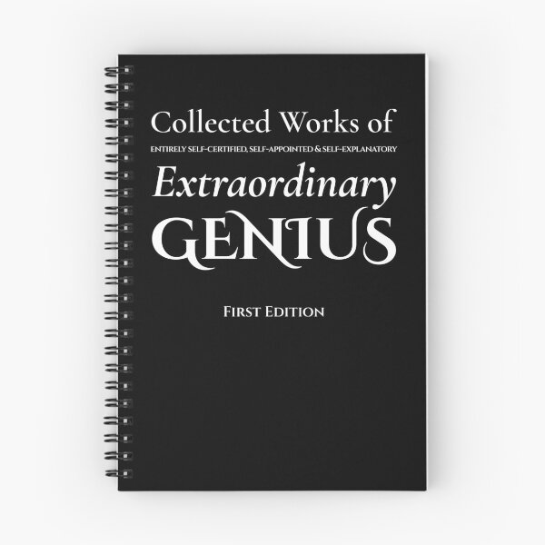 Item preview, Collected Works of Extraordinary Genius designed and sold by Capputeeno.