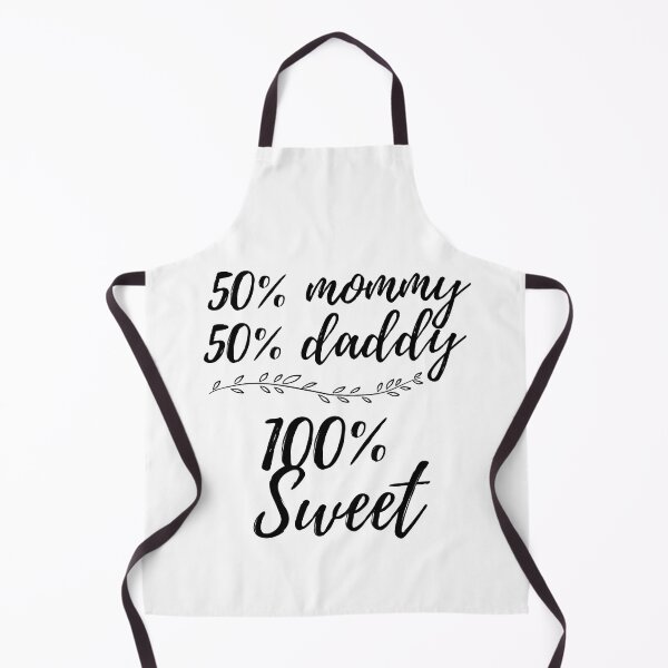 Item preview, Mommy 50% Daddy 50% 100% Sweet designed and sold by BoomBoomBaby.