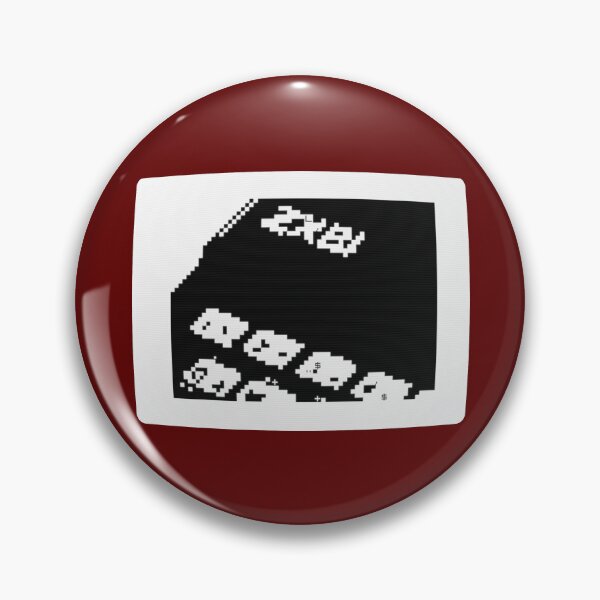 Item preview, Character art of a ZX81 computer, displayed on the machine itself designed and sold by daveski.