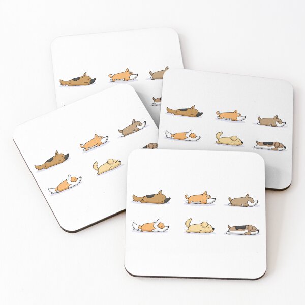 Item preview, Set of Dogs Sleeping designed and sold by J0hnnyy.