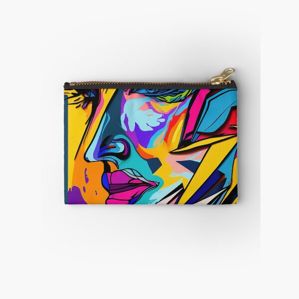Item preview, Colorful Fauvism Abstract Face Painting designed and sold by elnixart.