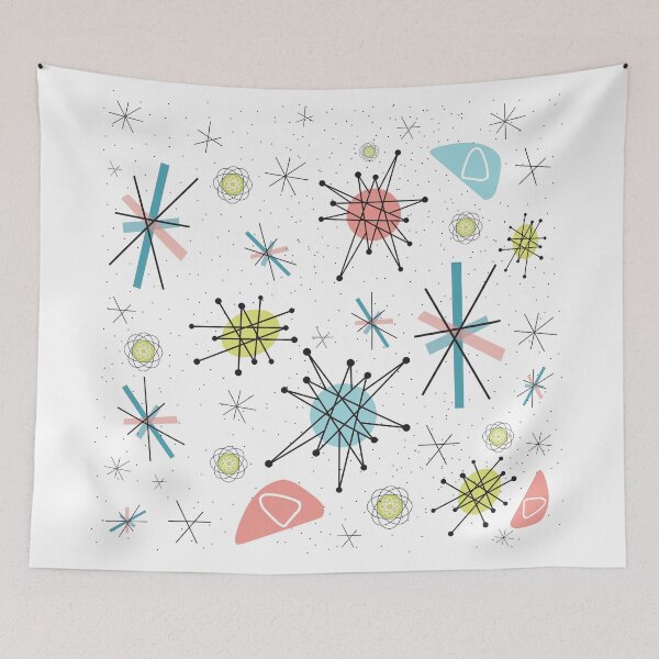 Item preview, 1950s Atomic Pattern (TRANSPARENT) designed and sold by Liv Lyons.