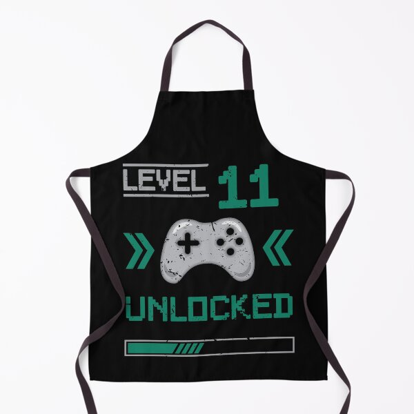 Item preview, Level 11 unlocked - 11th birthday Gamer shirt designed and sold by Gerald Waters.