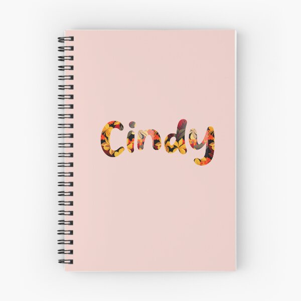 Item preview, Floral Cindy Name : Cindy Name With Flowers  designed and sold by ABCDEmily ©.