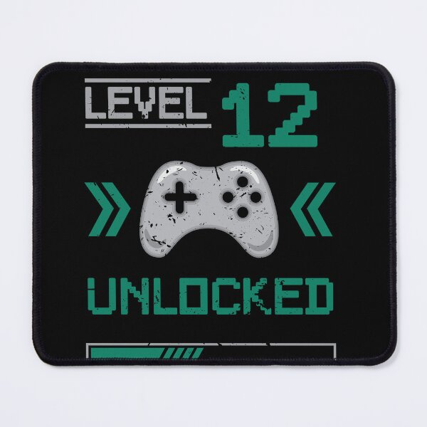 Item preview, Level 12 unlocked - 12th birthday Gamer shirt designed and sold by Gerald Waters.