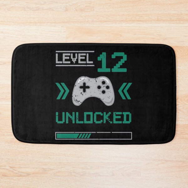Item preview, Level 12 unlocked - 12th birthday Gamer shirt designed and sold by Gerald Waters.