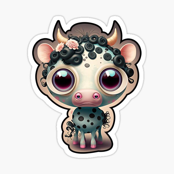 Item preview, Charlie - Curly Cow designed and sold by itshayONAirtshay SOS - Sh#t on a Sh!rt ;).