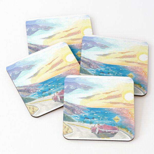 Item preview, California Road Trip on Highway 101 near Big Sur with Pacific Coast designed and sold by artshop77.