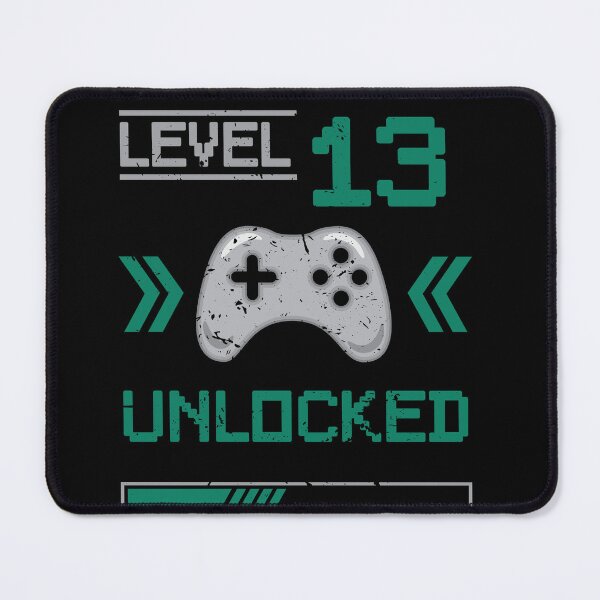 Item preview, Level 13 unlocked - 13th birthday Gamer shirt designed and sold by Gerald Waters.