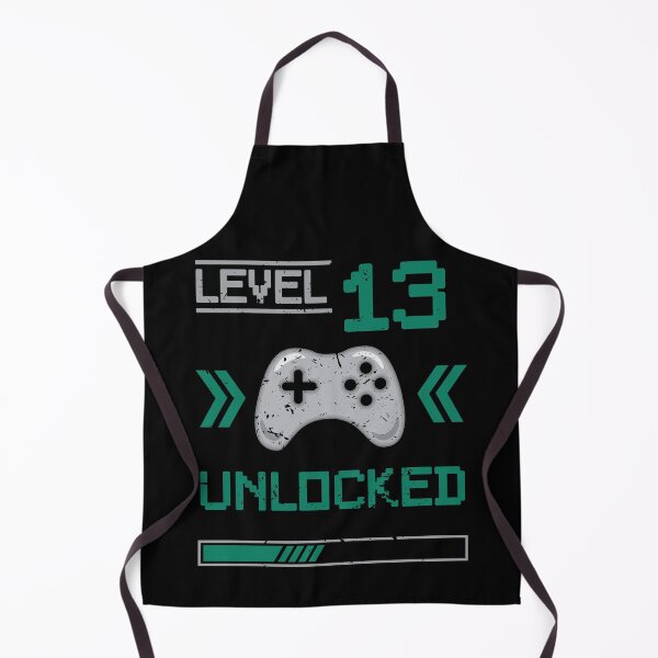 Item preview, Level 13 unlocked - 13th birthday Gamer shirt designed and sold by Gerald Waters.